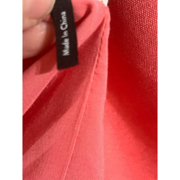 NWOT PAIGE‎ Anthropologie Cropped Double Breasted Blazer Color Pink Women Size 8 - Picture 16 of 16